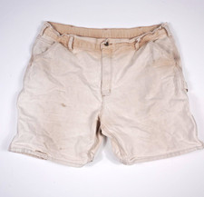 Vintage 90s Carhartt Carpenter Shorts Size 40 Mens B25 Brown Distressed Baggy