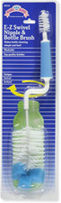 E-Z Swivel Nipple  Bottle Brush - Blue, One Size