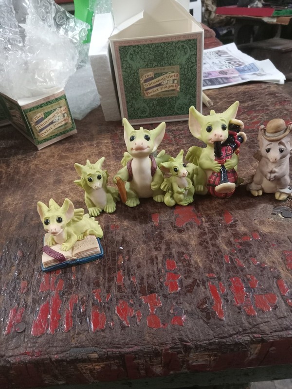 Williams World Pocket Dragons Lot of 4