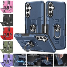 Shockproof Armor Case Ring Stand Cover For Samsung A56 A36 A17 A16 A35 A55 A15