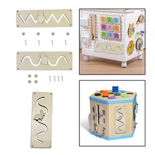 Montessori Toy Busy Board DIY Accessories Slide Rail Preschool DIY Enlightenment