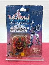 Robot Windup Defender motorizzato Voltron Lion Force di LJN Toys 1984