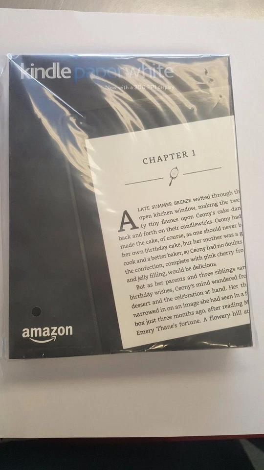 Brand New - Amazon Kindle Paperwhite ( 7th Generation ) 4GB, 6in, Wi-Fi - Black - Image 2 of 4