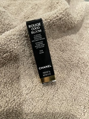 Chanel Rouge Coco Bloom Hydrating Intense Shine Lip Colour #114 Glow New In Box