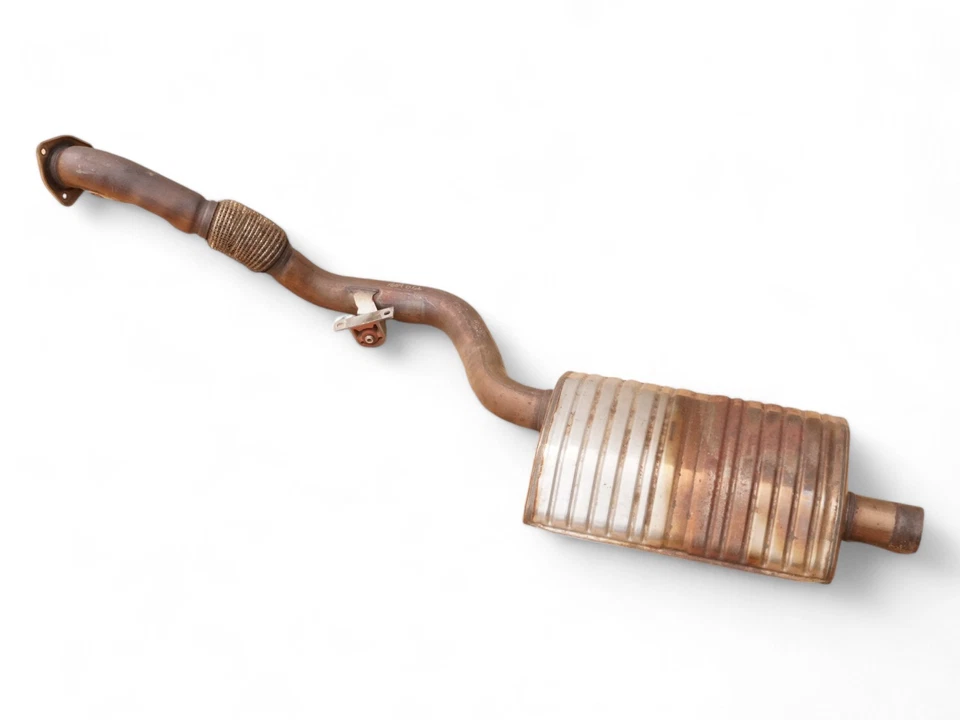 2017 - 2020 Audi A4 B9 Quattro Exhaust Silencer Resonator Muffler Center Oem - Image 2 of 4