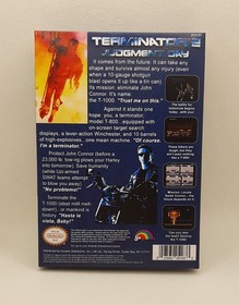 NES - Terminator 2 T2 Judgment Day - Box Cover ONLY