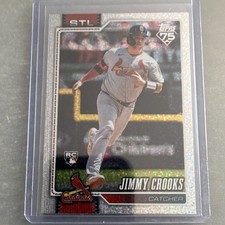 Topps 2026 Series 1 Jimmy Crooks III #73 St. Louis Cardinals Rookie