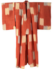 1950's Vintage Japanese Silk Kimono Summer boho Robe Gown Yukata Beatiful haori