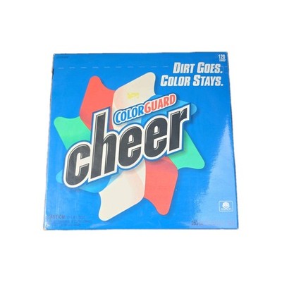Cheer Laundry Detergent Powder All-Color 120 Loads 16.43 lbs Discontinued 263 oz