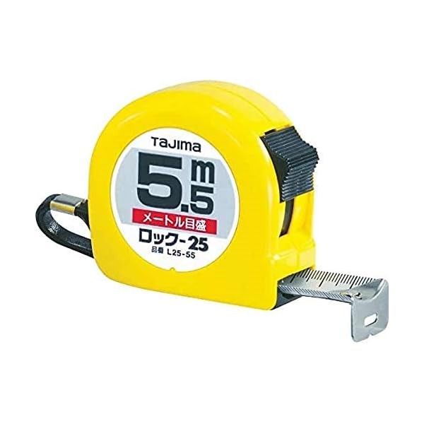 TAJIMA MEASURING TAPE ""G LOCK "" (L5.5 W22mm) From japan Official Collectible