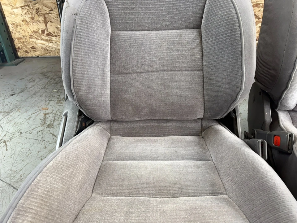 TOYOTA SUPRA MK3 1986-1992 JUEGO ASIENTOS TELA GRIS ELÉCTRICO OEM Foto 3 de 4