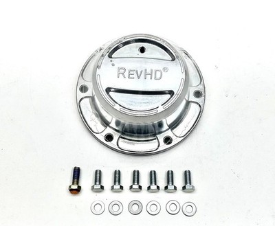 Grease Hub Cap, TN Trailer, 6 bolt W/Side plug, Gasket, Bolts, & TempBolt (4009)