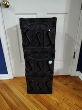 Lot Of 3 STORViNO Modular Wine Storage Crates for 6 Bottles each, made in USA