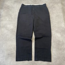 Dickies 874 Carpenter Trousers Mens 34" Straight Fit Workwear Pants, Navy