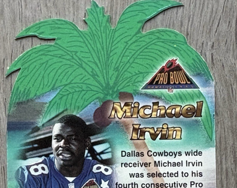 1995 NFL Pacific Pro Bowl Die-Cut | Michael Irvin | #PB-13