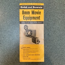 VINTAGE KODAK And BROWNIE CAMERA CATALOG BROCHURE SALES PAMPHLET USA PROP