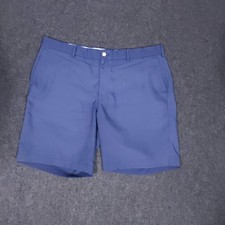 Peter Millar Salem Performance Shorts Mens 40 Navy Blue Golf Crown Sport Stretch