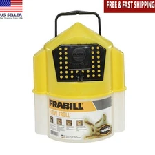 Hydrodynamic Minnow Bucket Trolling Self-Closing Lid Fishing Accessory New