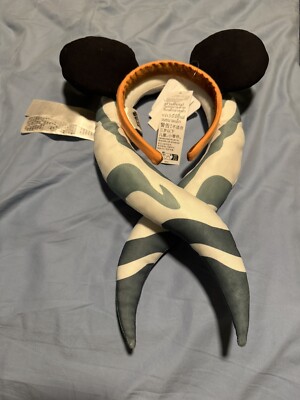 Disney Parks Star Wars Ahsoka Tano Headband Ears New With  display picture 2