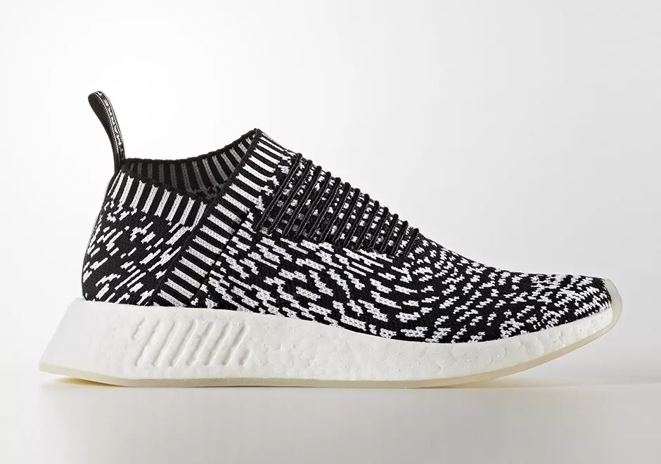 Adidas NMD CS2 PK size 10. Primeknit ZEBRA Sashiko. city sock boost | eBay