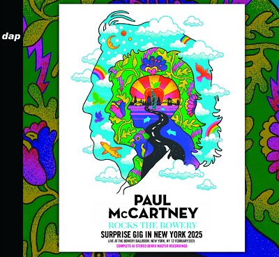 PAUL McCARTNEY / ROCKS THE BOWERY : SURPRISE GIG IN NEW YORK 2025 2CD