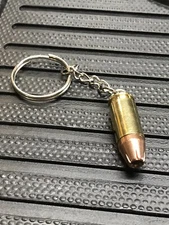 9mm Bullet Hollow Point Keychain Key Chain Unique Gift