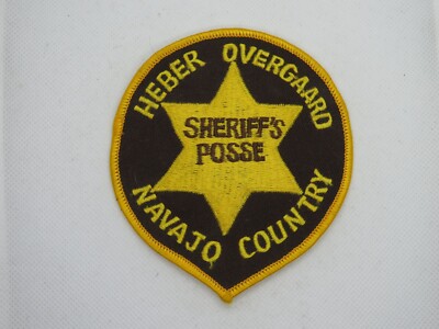 Authentic Heber Overgaard Sheriff Posse Navajo Country Arizona