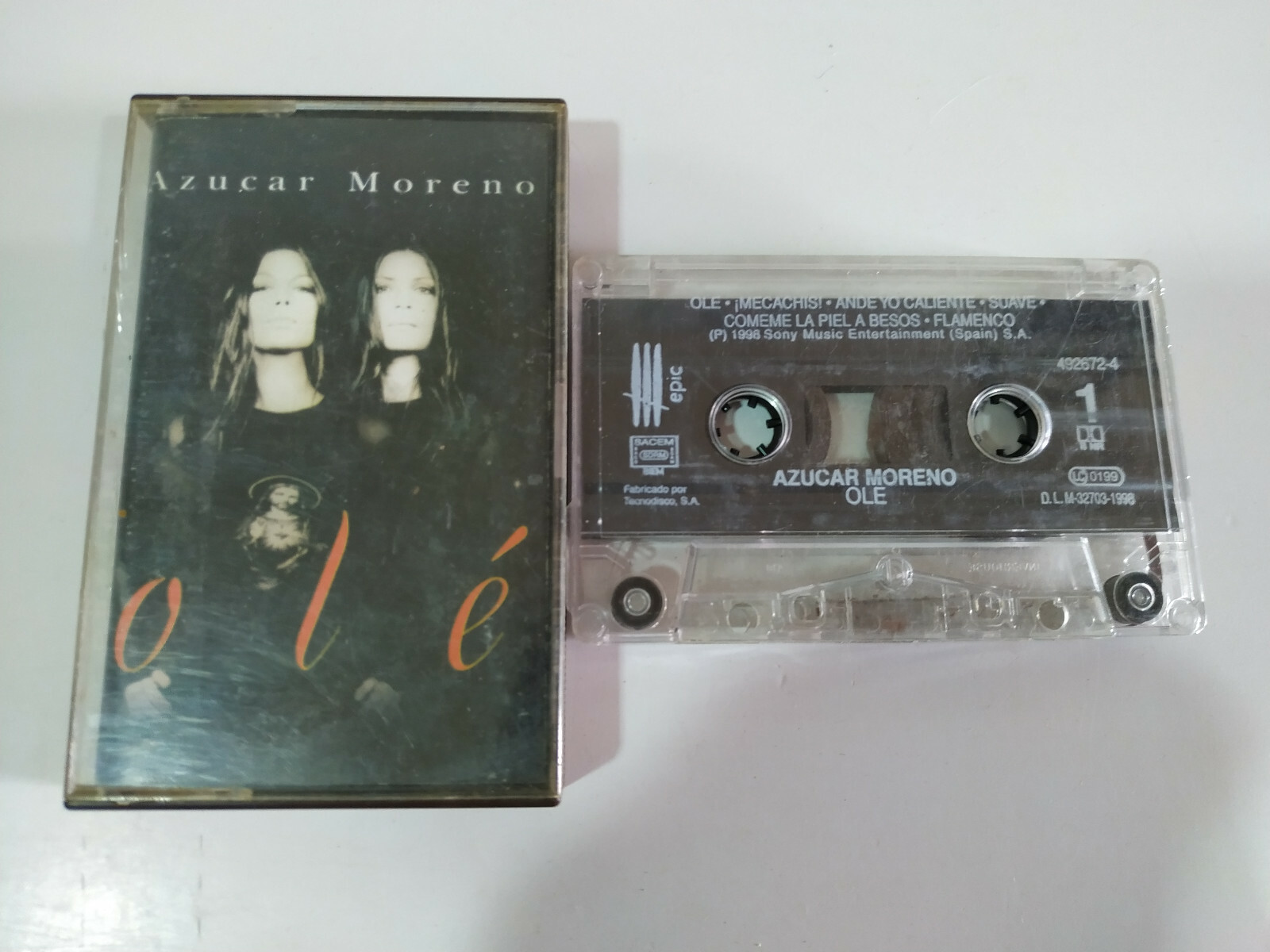 Brown Azucar Ole Epic 1998 - Cinta Tape Cassette