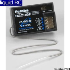 Futaba 01102237-3 R203gf 2.4ghz S-Fhss Receiver 3ch 3prka 3pv