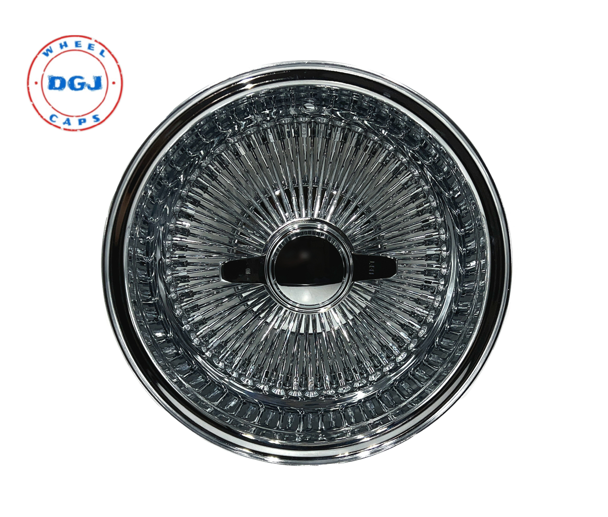 14x7 Rev 100 Spokes Chrome Lowrider Wire Wheel Rims | eBay