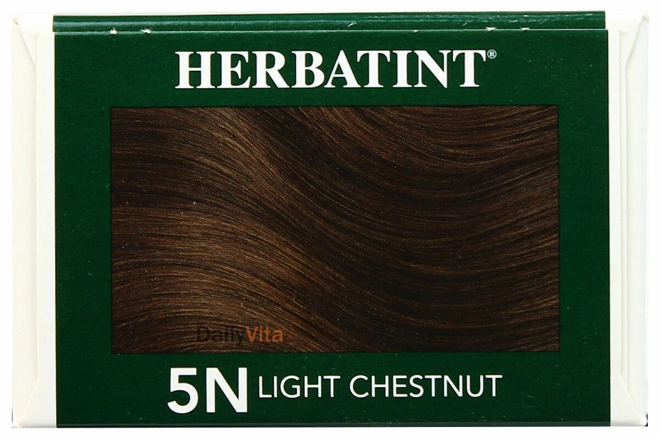 Herbatint永久草药染发凝胶5N浅栗色4.56盎司 — 第 2/3 张图片