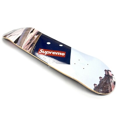 NWT Supreme NY Red Box Logo Store Sign Banner Photo Skate Deck