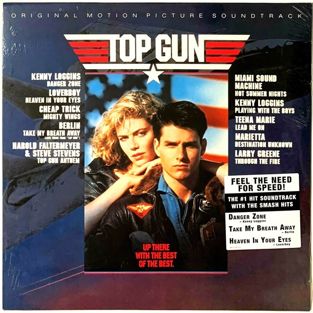 Top Gun Original Motion Picture Soundtrack [New Sealed] LP Vinyl