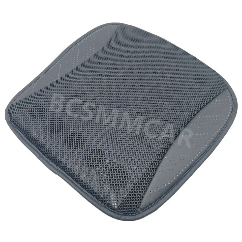 Cojín de ventilador de cubierta de asiento de coche de refrigeración 3 engranajes ajustable cubierta de silla delantera de verano Foto 4 de 4