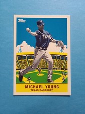 MICHAEL YOUNG 2007 TOPPS FLASHBACK FRIDAYS BASEBALL CARD # FF17 G3992