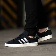 Adidas Originals Campus 80s Men’s Athletic Shoe Black Sneaker Footwear #330