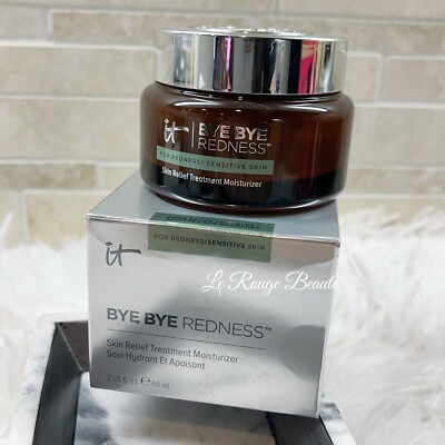 IT Cosmetics Bye Bye Redness - Sensitive Skin Moisturizer Face Cream 2oz 60ml