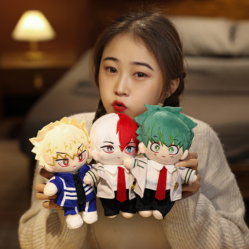 My Hero Academia Bakugou Katsuki Baby Plush Pendant Doll Stuffed Toy Moppet  Gift