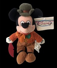The Disney Store Mickey Mouse Bob Cratchit 9  Bean Bag Plush
