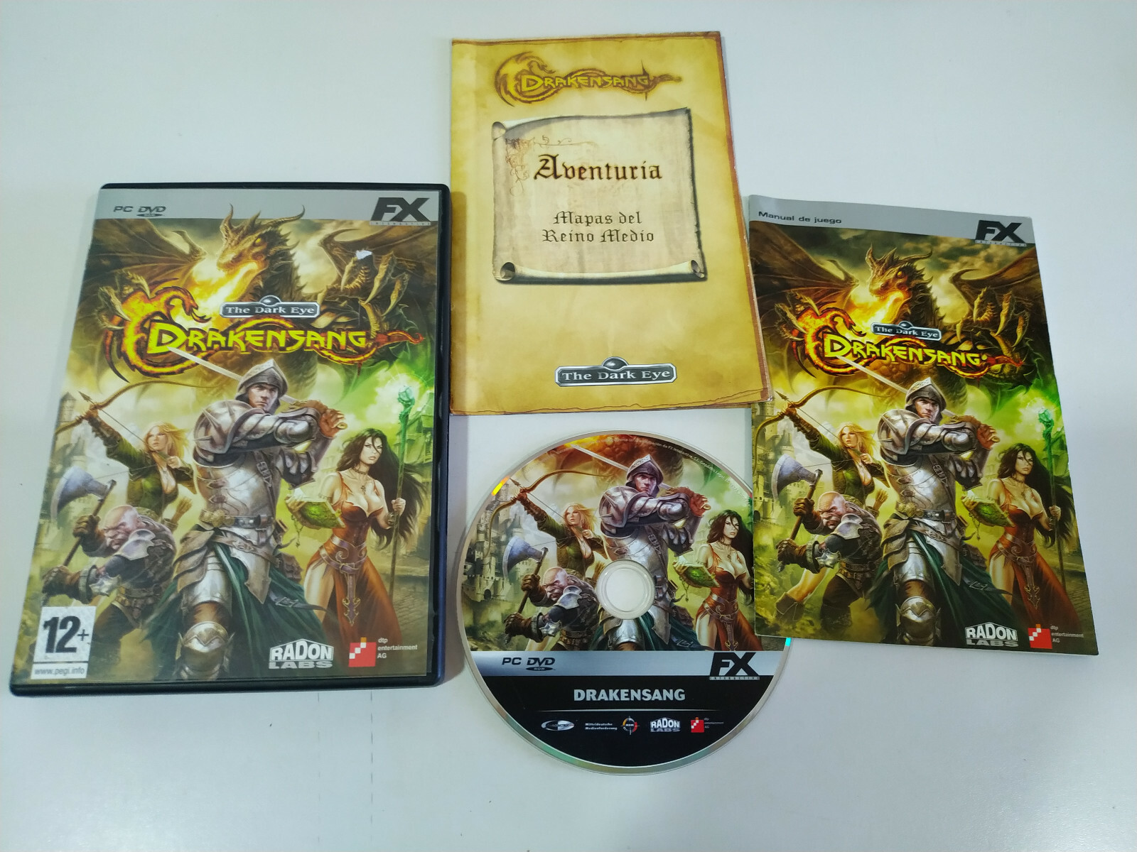 Drakensang The Dark Eye - Game for PC DVD-Rom Spain - AM