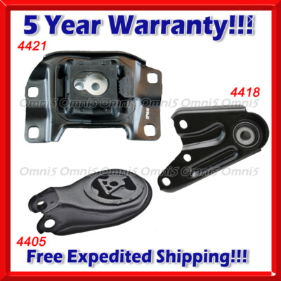 M766 Fits 2011-2013 Mazda 3 2.0L Engine Motor & Transmission Mount Set 3pc