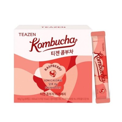 Teazen Kombucha Raspberry 5g x 30ea Prebiotics Tea Slimming Tea K-Food