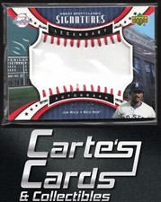Jim Rice 2007 UD Sweet Spot Classic #SPS-JR Signatures Red Stitch Blue Ink 4/125