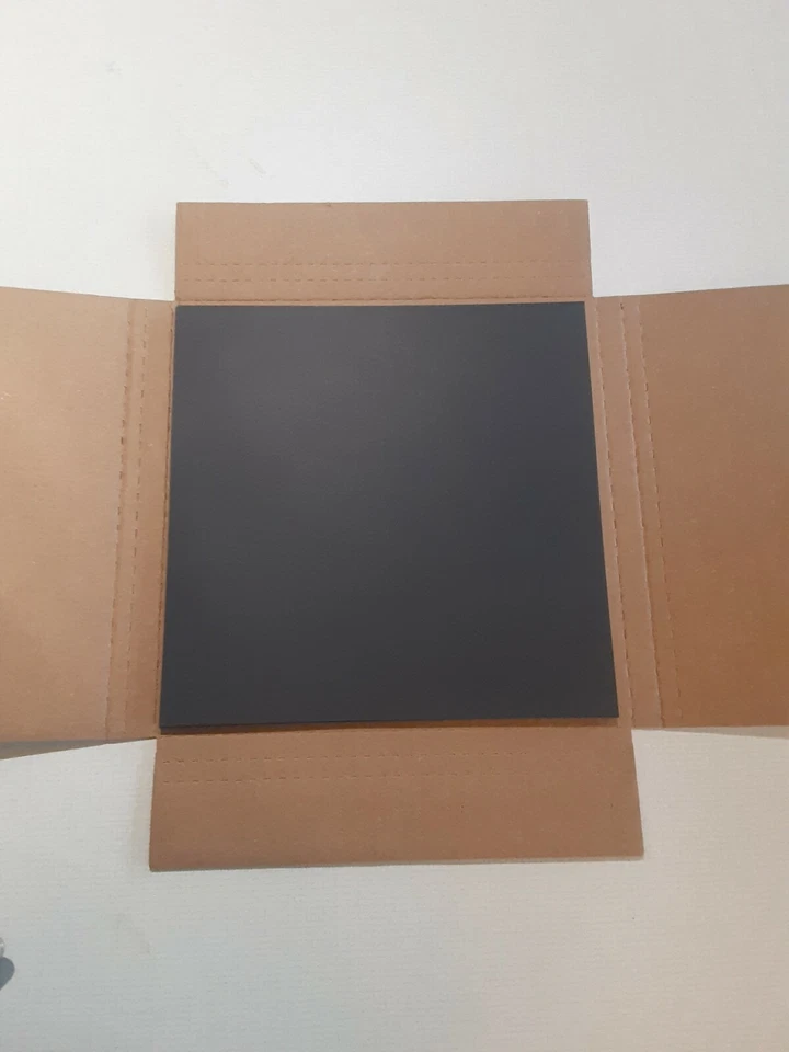 Libro de recortes negro/papel liso artesanía paquete de 50 hojas 12x12 100 lb portada. Pack  Foto 4 de 4