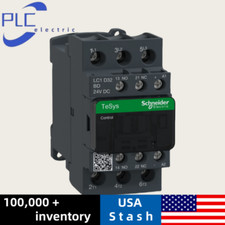 LC1D32BD New Schneider contactor 3 phase 3 NO, 24VDC coil US Inventory
