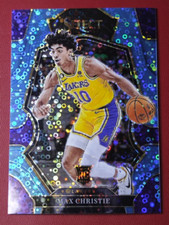 Max Christie 2022-23 Panini Select Prizms Blue Disco #181 99/99 Final Print