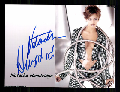 Natasha Henstridge Kanadische Schauspielerin Original Signiert + G 43417