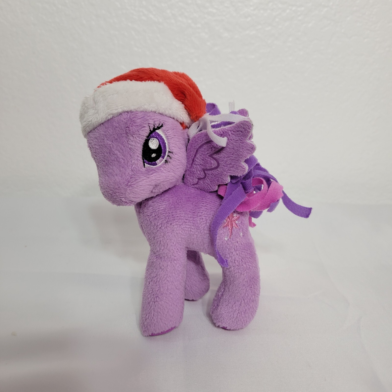 Peluche My Little Pony Twilight Sparkle 6 pollici con cappello di Babbo Natale