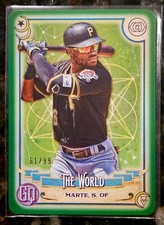 2020 Topps Gypsy Queen Tarot of the Diamond Starling Marte Green SP /99 TOD-4