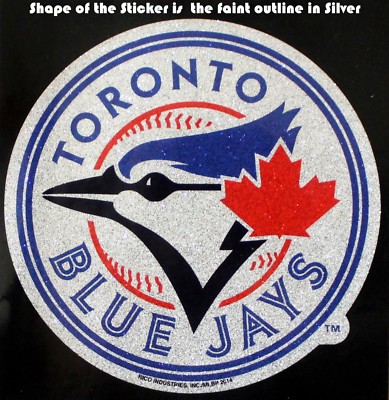 Toronto Blue Jays colorful MLB Die Cut Decal Baseball Car Sticker Made in USA